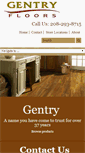 Mobile Screenshot of gentryfloorsonline.com